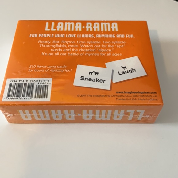 Llama Rama THE FAST-ACTION, FUN-FILLED RHYMING GAME - Picture 4 of 8